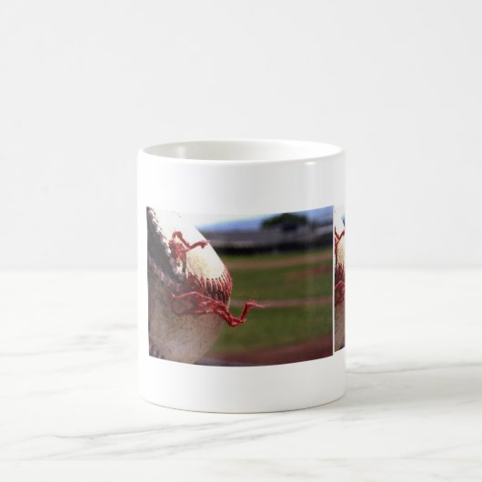 Baseball ist Leben-Tasse Kaffeetasse (Mittel)