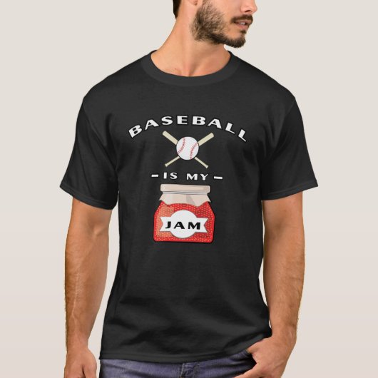 Baseball ist mein Jam T-Shirt (Vorderseite)