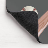 Baseball ist mein Spiel Mousepad (Ecke)