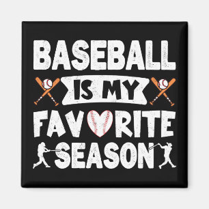 Baseball ist meine Lieblingssaison, das lustige Ba Magnet