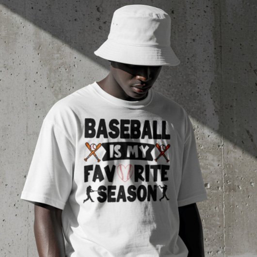 Baseball ist meine Lieblingssaison, das lustige Ba T-Shirt