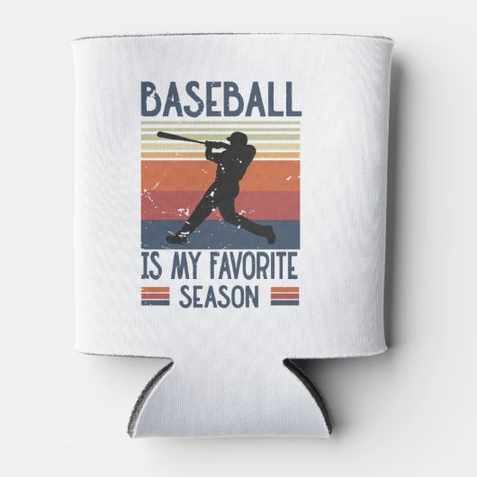 Baseball ist meine Lieblingssaison Dosenkühler (Vorderseite)