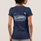 Baseball ist nicht ein Zeitvertreibmarinet-shirt T-Shirt (Rückseite)