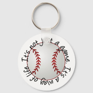 Baseball ist nicht nur ein Spiel Schlüsselanhänger