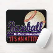 BASEBALL - ITIS MEHR ALS GERADE EIN SPIEL MOUSEPAD (Mit Mouse)