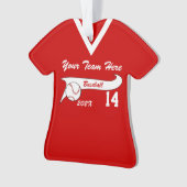 Baseball Jersey mit Farbänderung Ornament (Vorderseite)