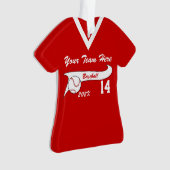 Baseball Jersey mit Farbänderung Ornament (Vorderseite)