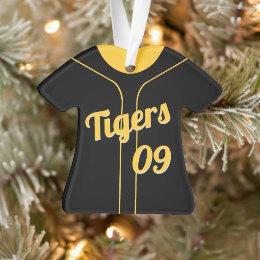 Baseball Jersey mit Foto-Ornament Ornament (Baum)