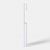 Baseball Jersey mit Individuelle Name und Nummer iPhone Hülle (Linke Seite)