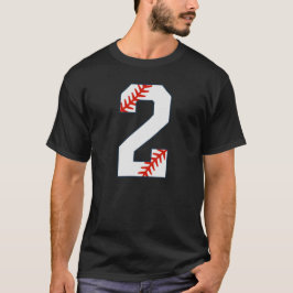Baseball Jersey Number 2 T-Shirt