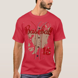 Baseball Jersey Nummer 15 Kids Baseball Uniform Di T-Shirt