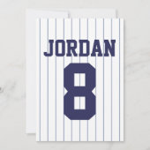 Baseball Jersey - Sport Theme Party Danke (Vorderseite)