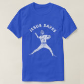 Baseball Jesus Rette T-Shirt (Design vorne)