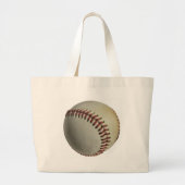 Baseball Jumbo Stoffbeutel (Vorne)