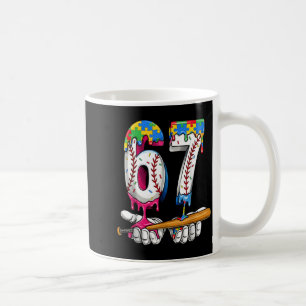 Baseball-Junge-Puzzle-Eiscreme-Tropf-Baseball-Auti Kaffeetasse