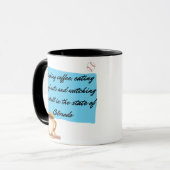 Baseball, Kaffee und Donuts in Colorado Tasse (Vorderseite Links)
