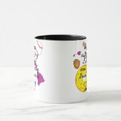 Baseball, Kaffee und Donuts in Hawaii Tasse (Zentrum)