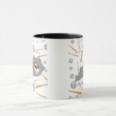 Baseball, Kaffee und Donuts in Kentucky Tasse (Zentrum)