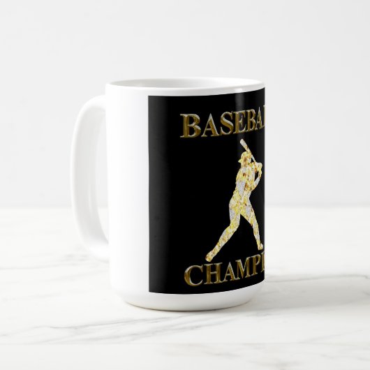 BASEBALL KAFFEETASSE (Vorderseite Links)