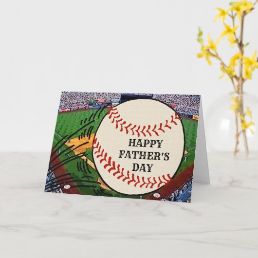 Baseball Karte (Gelbe Blume)