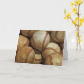Baseball Karte (Gelbe Blume)