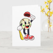 Baseball Karte (Gelbe Blume)