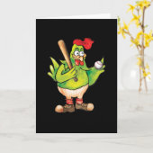 **Baseball** Karte (Gelbe Blume)