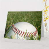 Baseball Karte (Gelbe Blume)