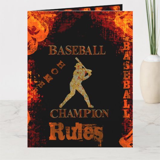 Baseball Karte (Vorderseite)