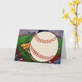Baseball Karte (Gelbe Blume)