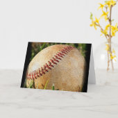 Baseball Karte (Gelbe Blume)