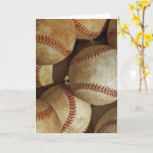 Baseball Karte (Gelbe Blume)
