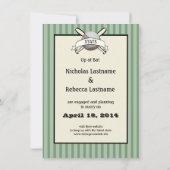 Baseball-Karte "Datum vormerken" Save The Date (Rückseite)