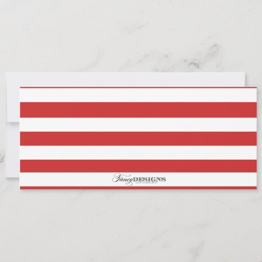 Baseball-Karte Einladung (Rückseite)