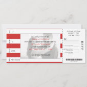 Baseball-Karte Einladung (Vorderseite)