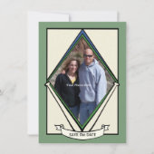 Baseball-Karte Save the Date (Vorderseite)