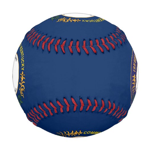 Baseball-Kentucky-Flagge Baseball (Rückseite)