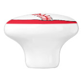 Baseball-Keramik Keramikknauf (Seitenansicht)