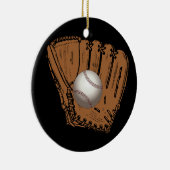 Baseball, Keramik Ornament (Rechts)