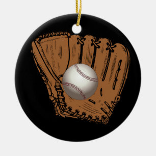 Baseball, Keramik Ornament