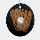 Baseball, Keramik Ornament (Links)