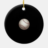 Baseball, Keramik Ornament (Hinten)