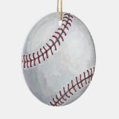 Baseball Keramik Ornament (Rechts)