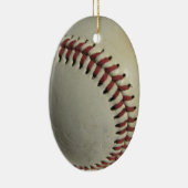 Baseball Keramik Ornament (Rechts)