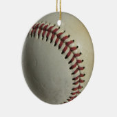 Baseball Keramik Ornament (Rechts)