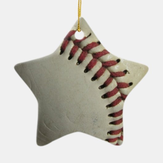 Baseball Keramik Ornament (Vorne)