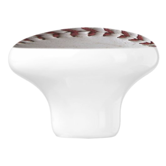 Baseball Keramikknauf (Seitenansicht)