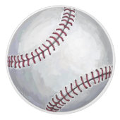 Baseball Keramikknauf (Vorderseite)