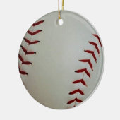 Baseball Keramikornament (Links)