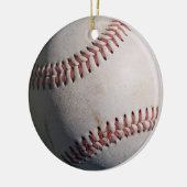 Baseball Keramikornament (Links)